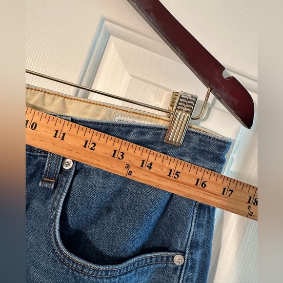 RAG & BONE 32 Maya High Rise Ankle Slim Button Fly Bluebell Cotton Jeans - Picture 10 of 14